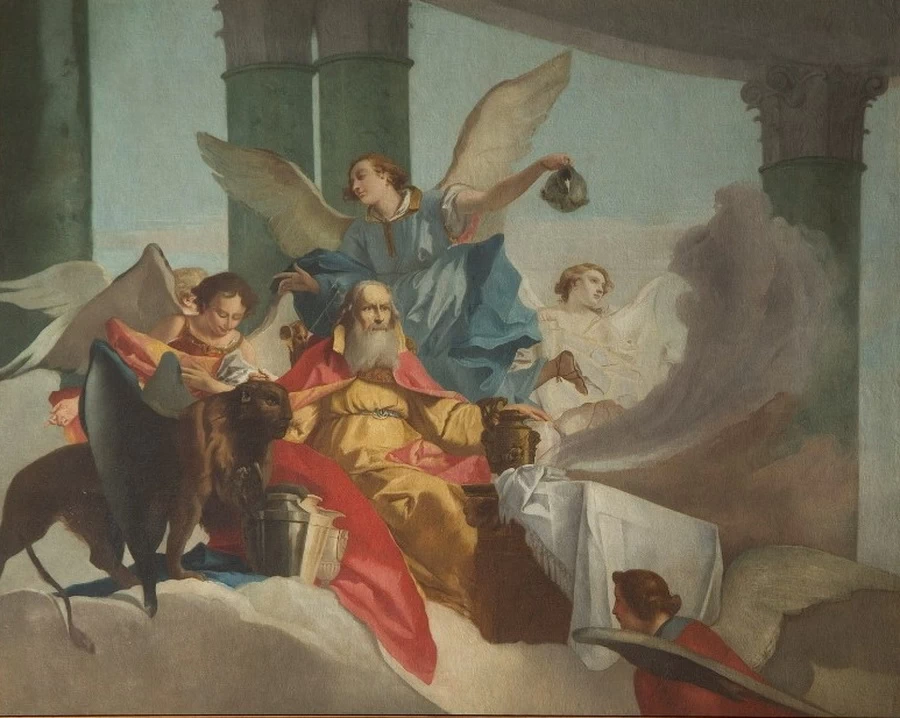 Dio Padre e le sette coppe del furore divino